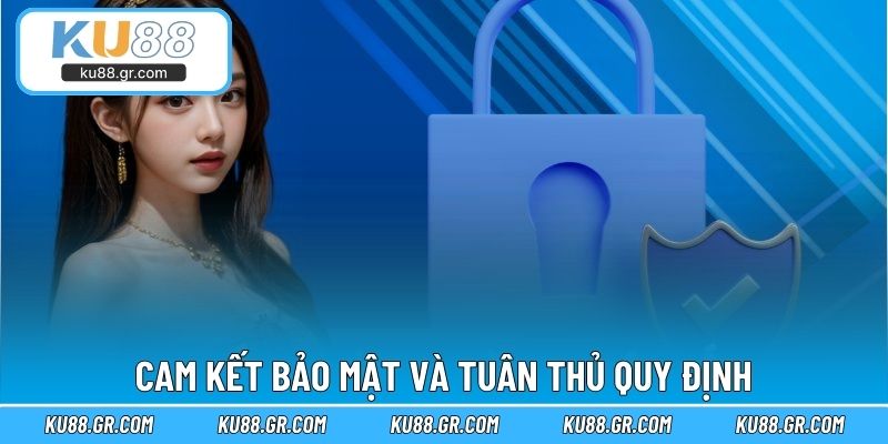 Cam kết bảo mật và tuân thủ quy định