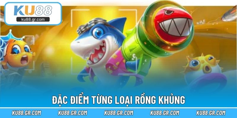 Đặc điểm từng loại rồng khủng