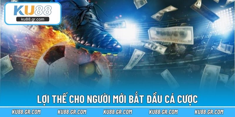 Lợi thế cho người mới bắt đầu cá cược