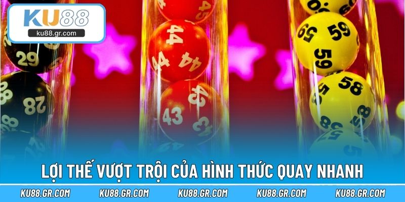 Lợi thế vượt trội của hình thức quay nhanh
