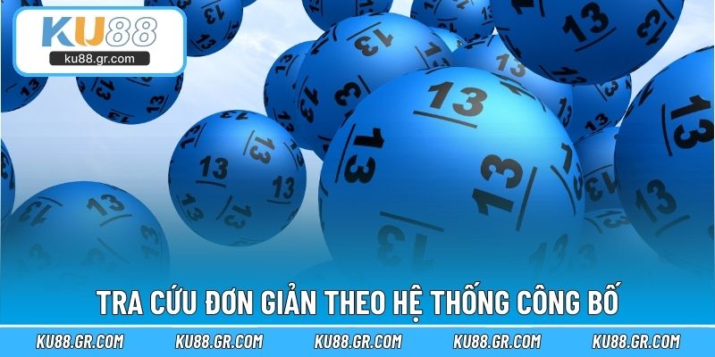 Tra cứu đơn giản theo hệ thống công bố